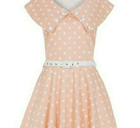 Voodoo Vixen Peaches and cream dress sz XL NWT - Picture 2 of 5